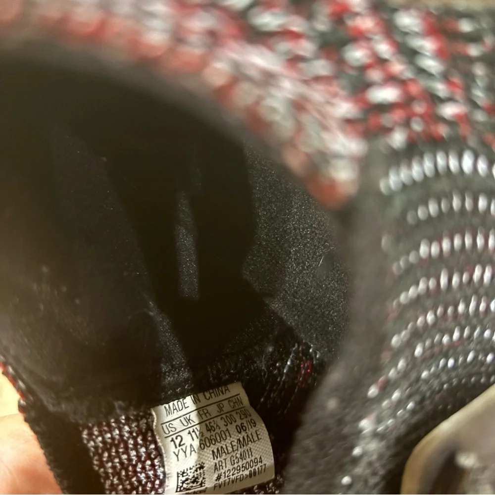 Adidas Ultra Boost‎ 19 Black Glow Sz 12